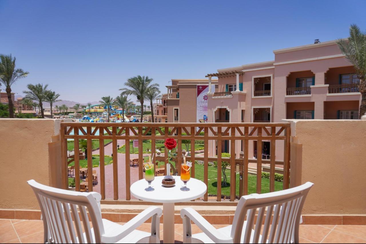 Charmillion Club Aquapark Hotel Шарм ел-Шейх Екстериор снимка View from a balcony